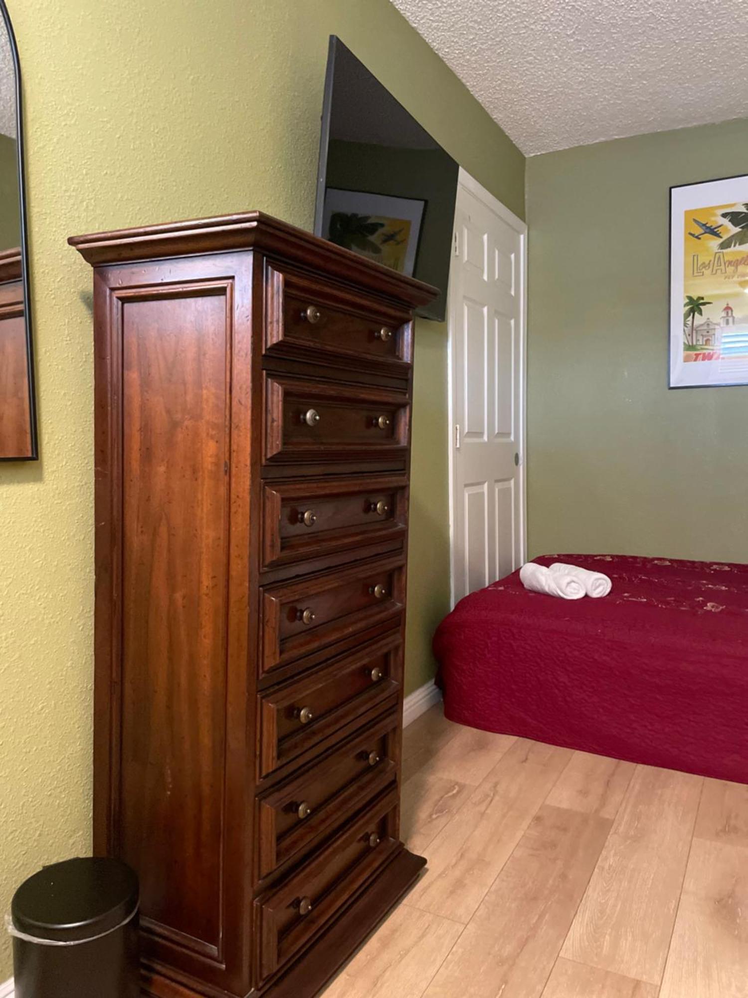 Private Room In Los Angeles With Ac, Strong Wifi, Smart Tv, Work Desk Near Sofi Stadium Eksteriør billede